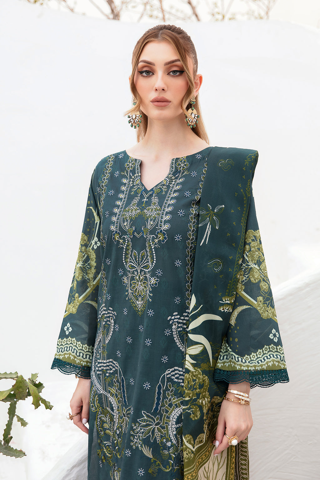 Ramsha | Ghazal Lawn 24 | G-203 -  Ramsha Luxury - Original Designer Dress - House of Maryam