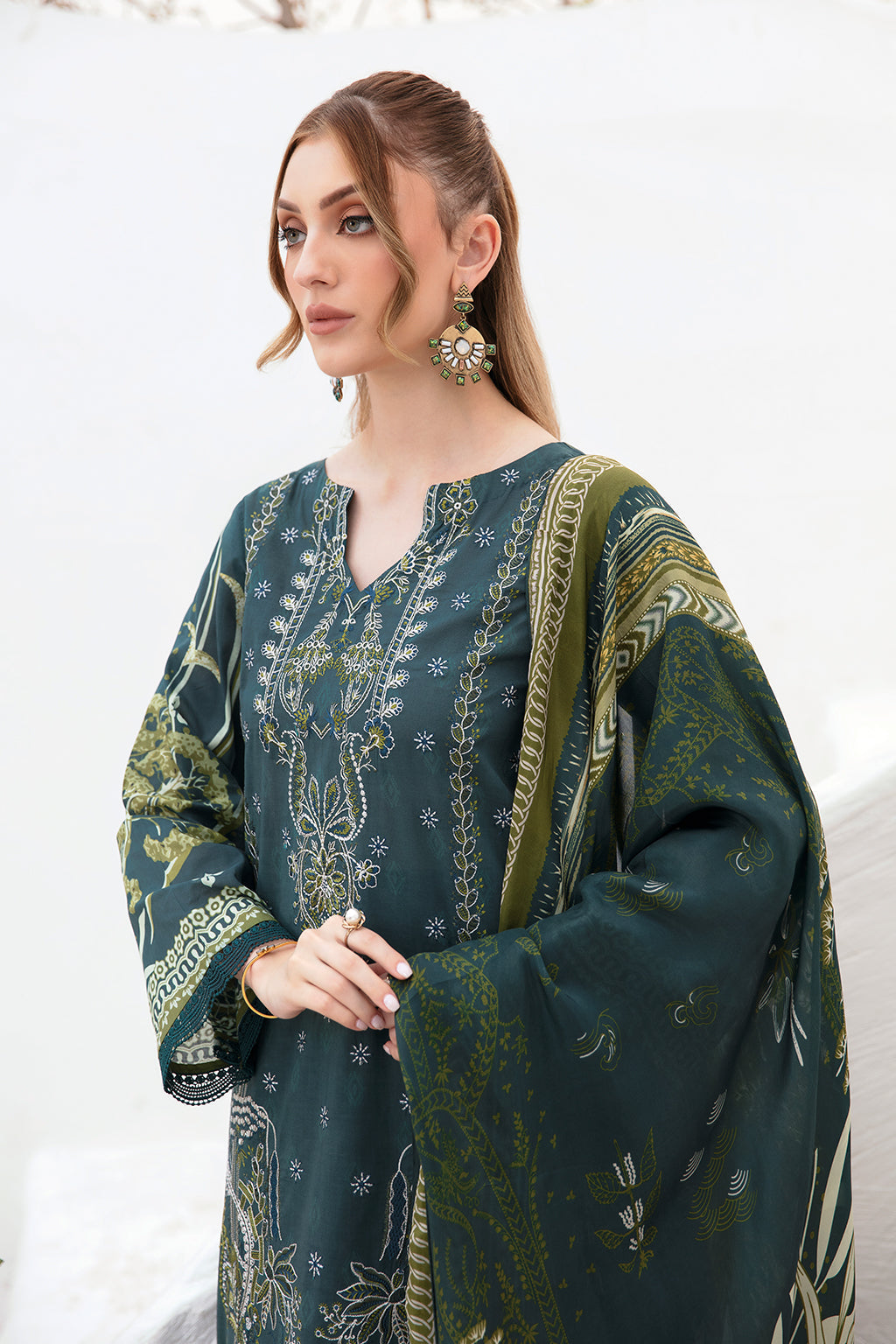 Ramsha | Ghazal Lawn 24 | G-203 -  Ramsha Luxury - Original Designer Dress - House of Maryam