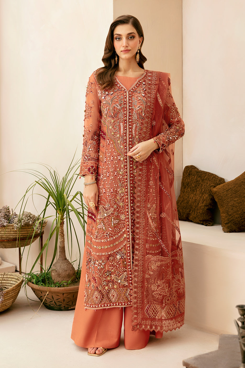 Ramsha | Luxury Wedding Collection | HB-402 -  Ramsha Formal - Original Designer Dress - House of Maryam