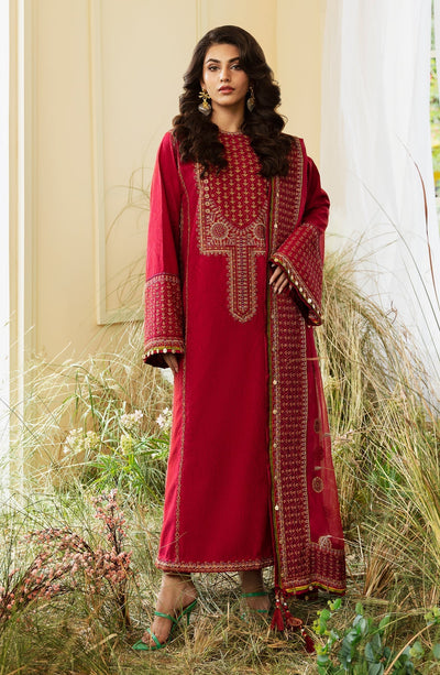Zevk | Flora Festive Lawn | CHERISH -  Zevk Luxury - Original Designer Dress - House of Maryam