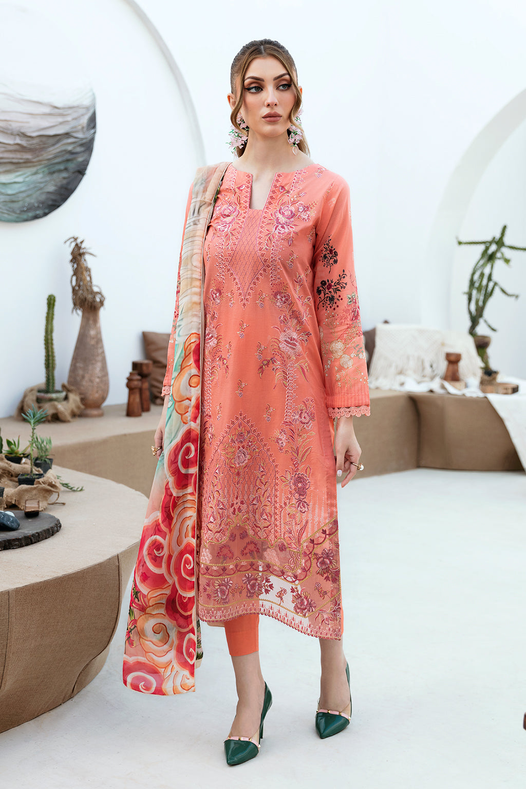Ramsha | Ghazal Lawn 24 | G-211 -  Ramsha Luxury - Original Designer Dress - House of Maryam