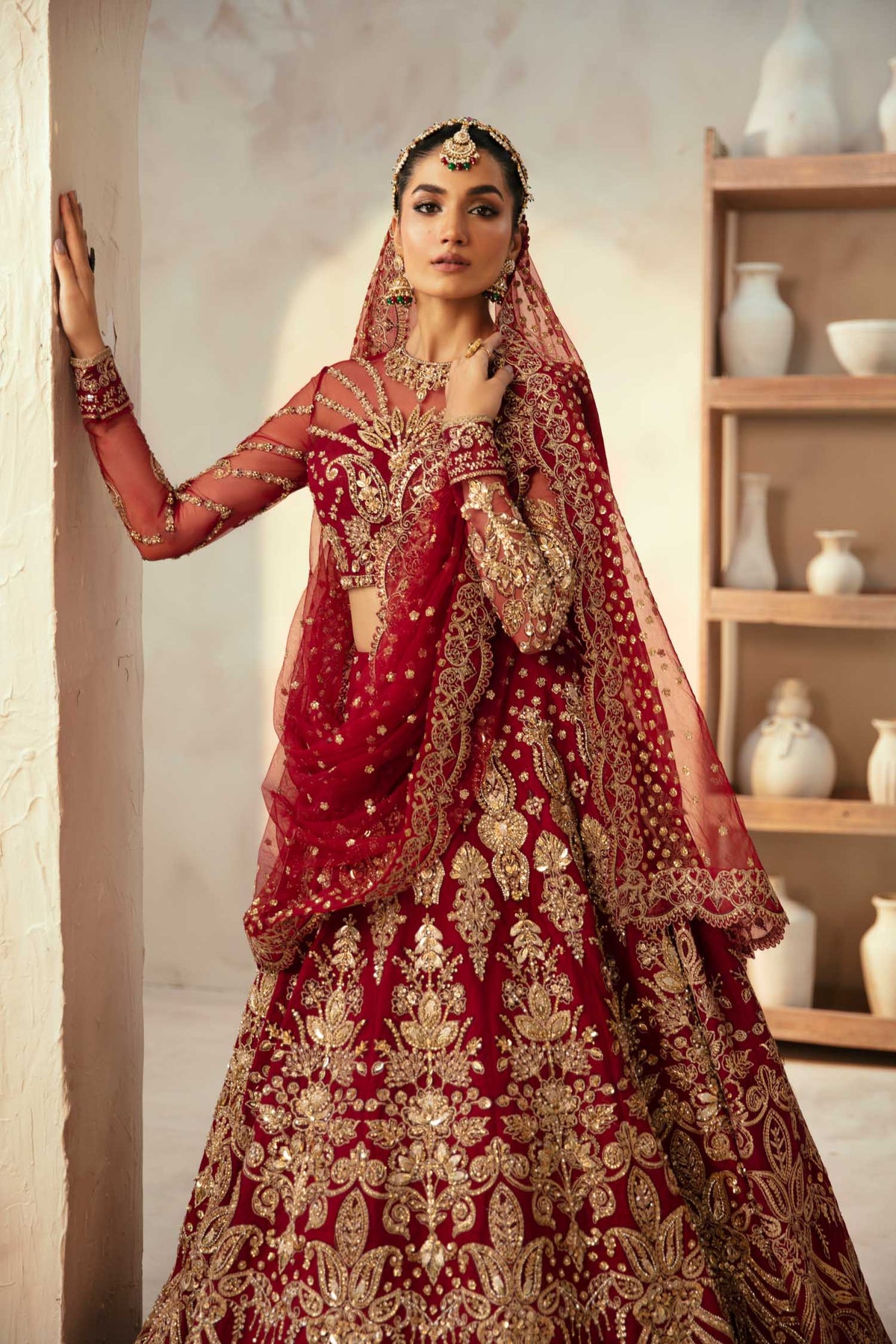 Akbar Aslam Embyrlen net formal maxi, photo 7