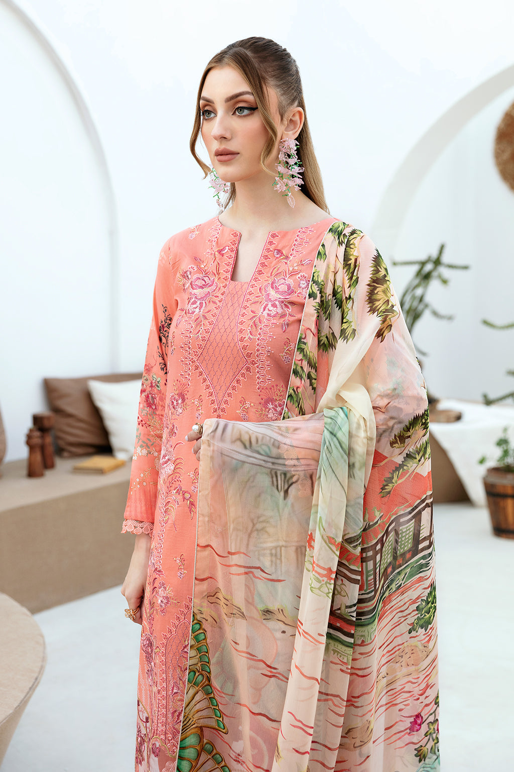 Ramsha | Ghazal Lawn 24 | G-211 -  Ramsha Luxury - Original Designer Dress - House of Maryam