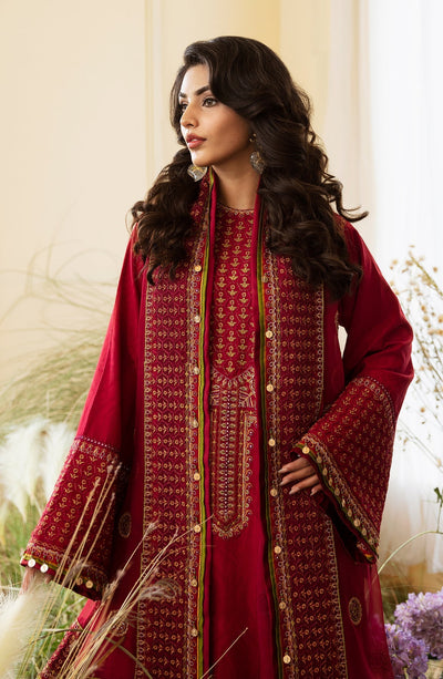 Zevk | Flora Festive Lawn | CHERISH -  Zevk Luxury - Original Designer Dress - House of Maryam