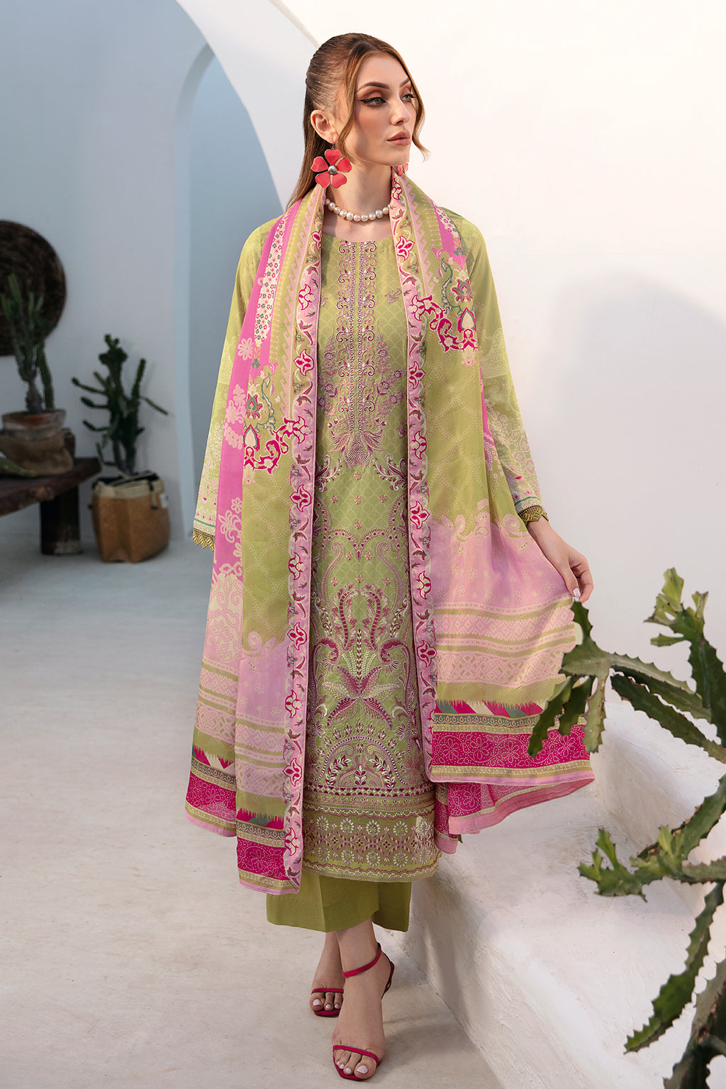Ramsha | Ghazal Lawn 24 | G-210 -  Ramsha Luxury - Original Designer Dress - House of Maryam