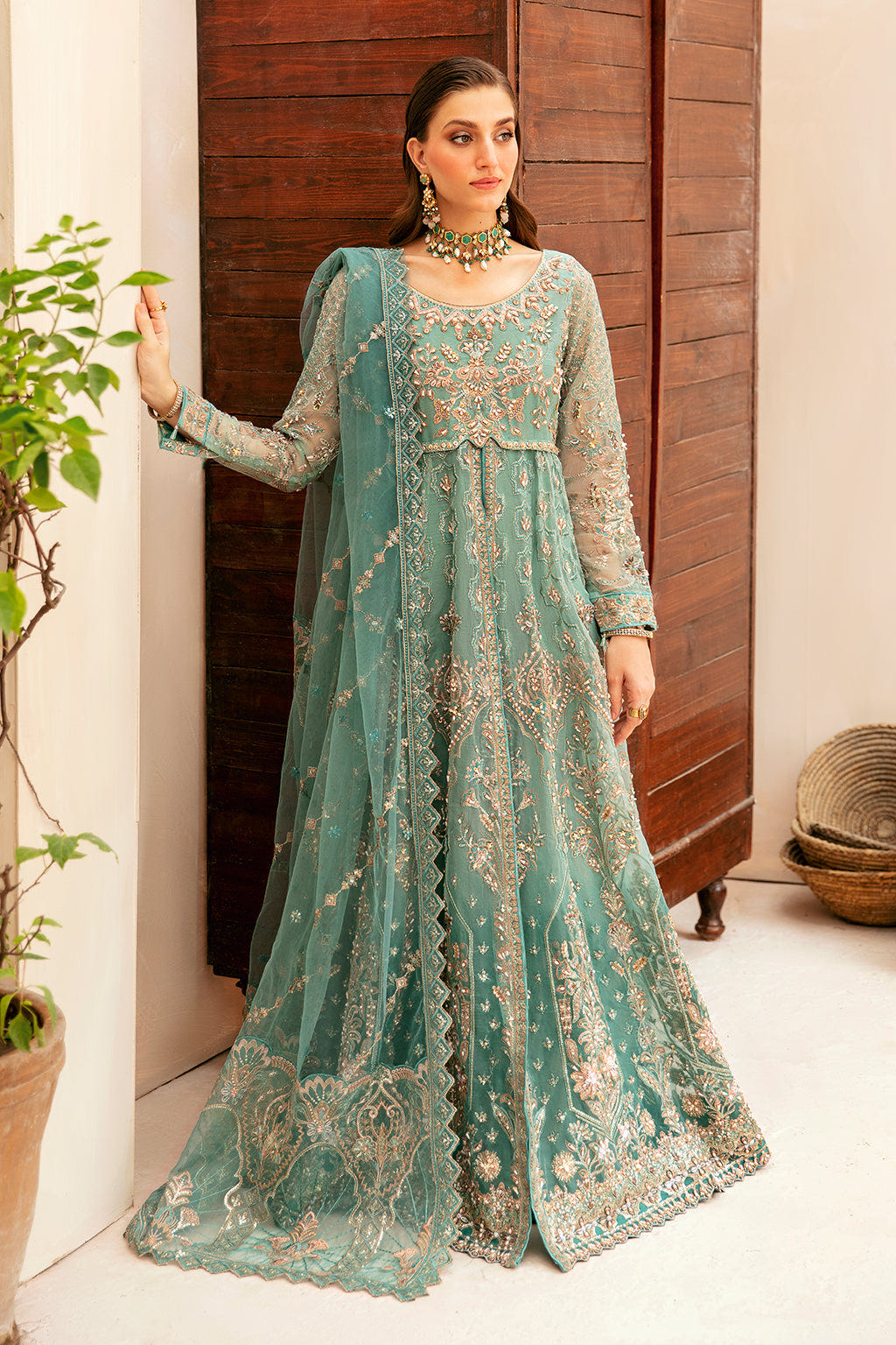 Ramsha | Luxury Wedding Collection | HA-403 -  Ramsha Formal - Original Designer Dress - House of Maryam