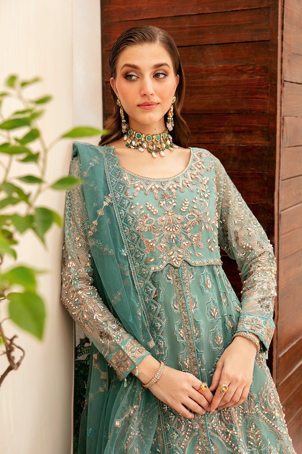 Ramsha | Luxury Wedding Collection | HA-403 -  Ramsha Formal - Original Designer Dress - House of Maryam