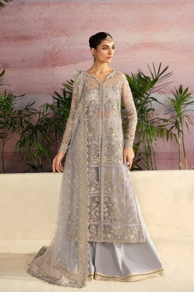 Akbar Aslam Moonlit organza formal suit