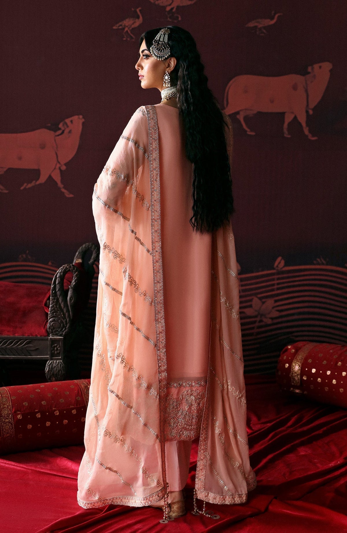 Emaan Adeel | Devdas Formals | NISHA -  Emaan Adeel Formal - Original Designer Dress - House of Maryam