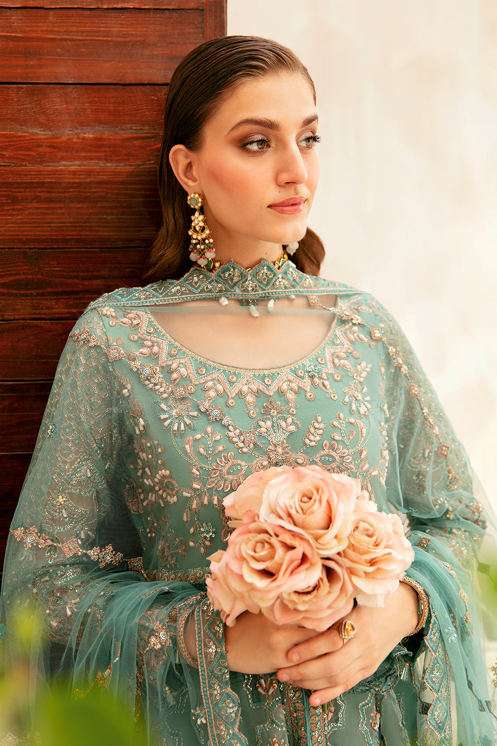 Ramsha | Luxury Wedding Collection | HA-403 -  Ramsha Formal - Original Designer Dress - House of Maryam
