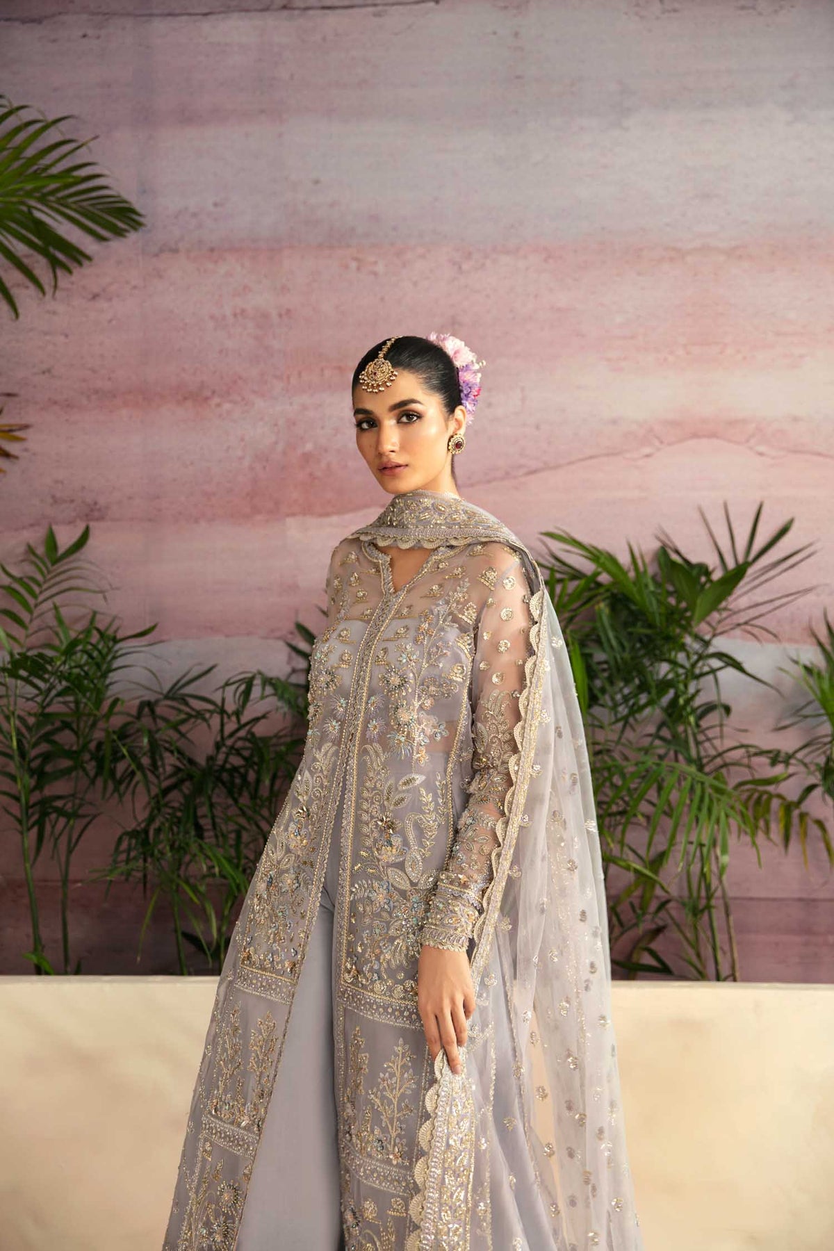 Akbar Aslam Moonlit organza formal suit, photo 4