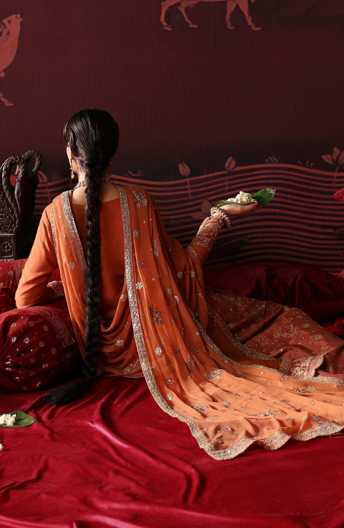 Emaan Adeel | Devdas Formals | LEELA -  Emaan Adeel Formal - Original Designer Dress - House of Maryam