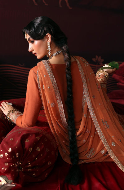 Emaan Adeel | Devdas Formals | LEELA -  Emaan Adeel Formal - Original Designer Dress - House of Maryam