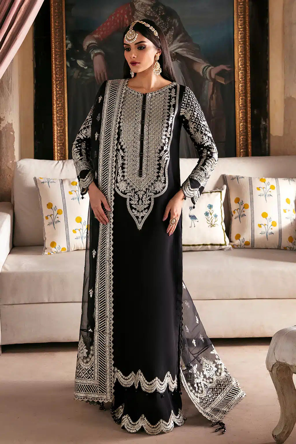 Saad Shaikh | Singhar Festive 23 | Kajal -  Saad Shaikh Formal -  House of Maryam