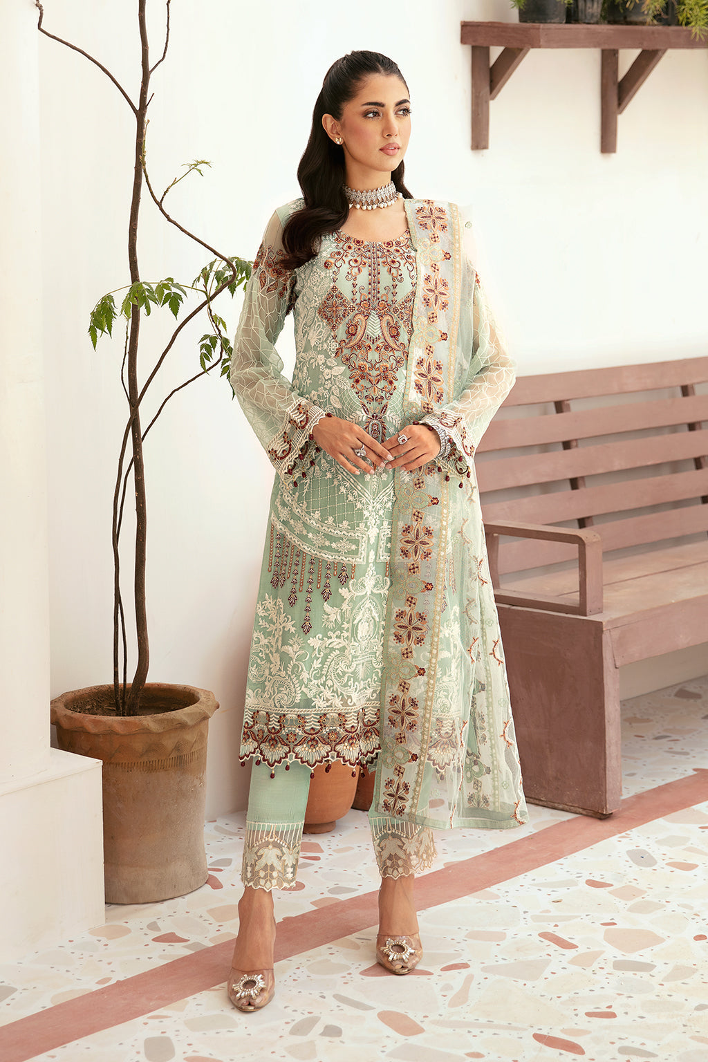 Ramsha | Ramsha Collection | F-2607 -  Ramsha Ladies Clothes - Original Designer Dress - House of Maryam