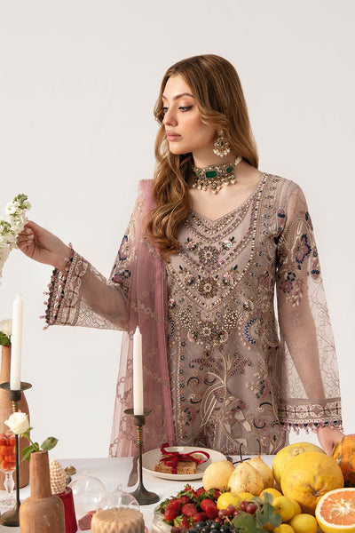 Ramsha | Minhal Organza Collection | M-1110 -  Ramsha Formal - Original Designer Dress - House of Maryam