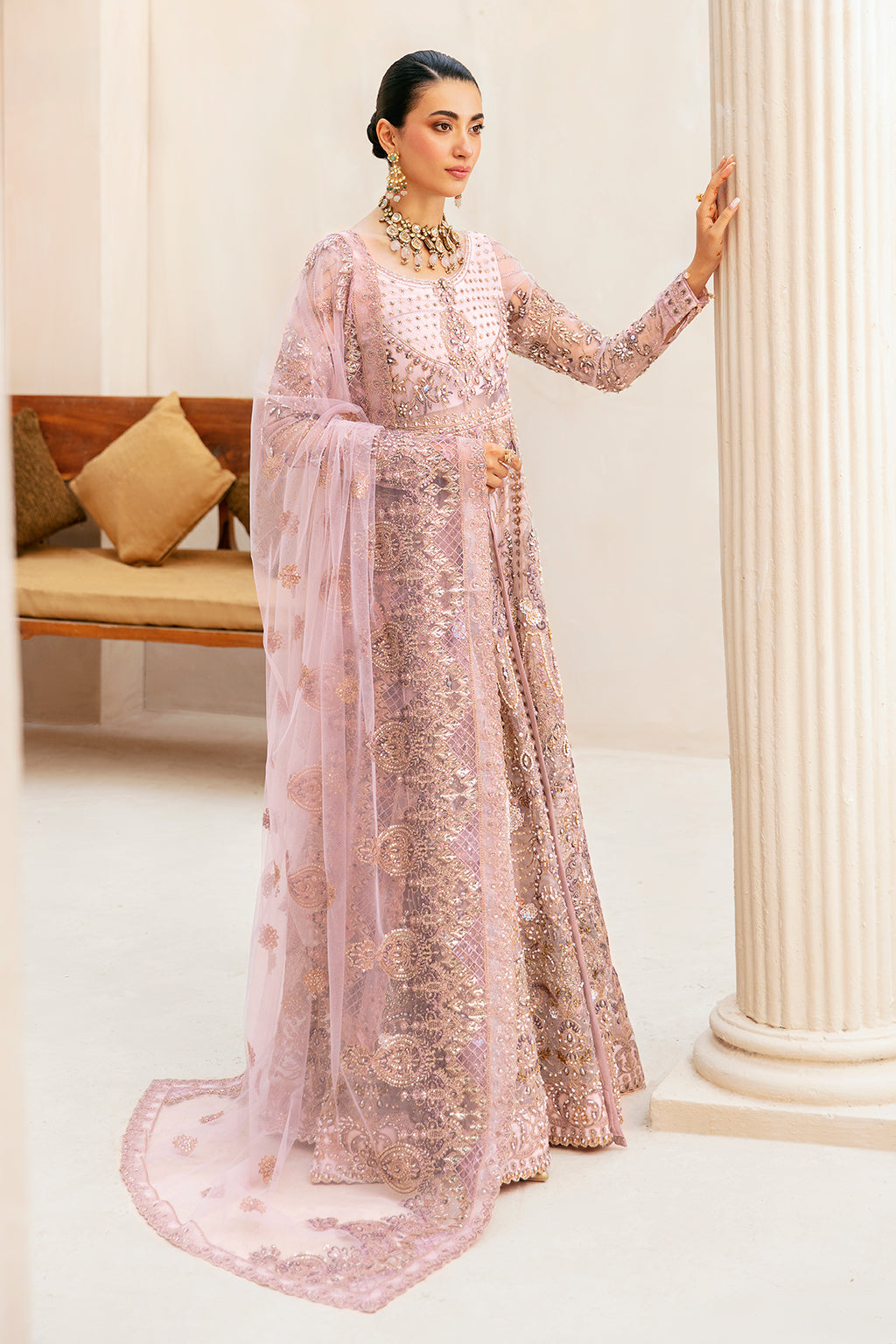 Ramsha | Luxury Wedding Collection | HB-401 -  Ramsha Formal - Original Designer Dress - House of Maryam
