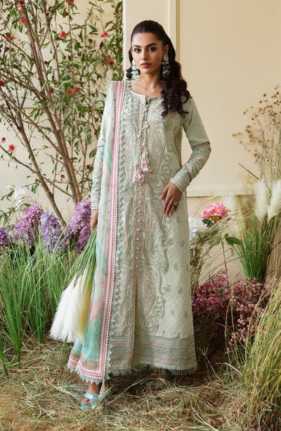 Zevk | Flora Festive Lawn | BLOSSOM -  Zevk Luxury - Original Designer Dress - House of Maryam