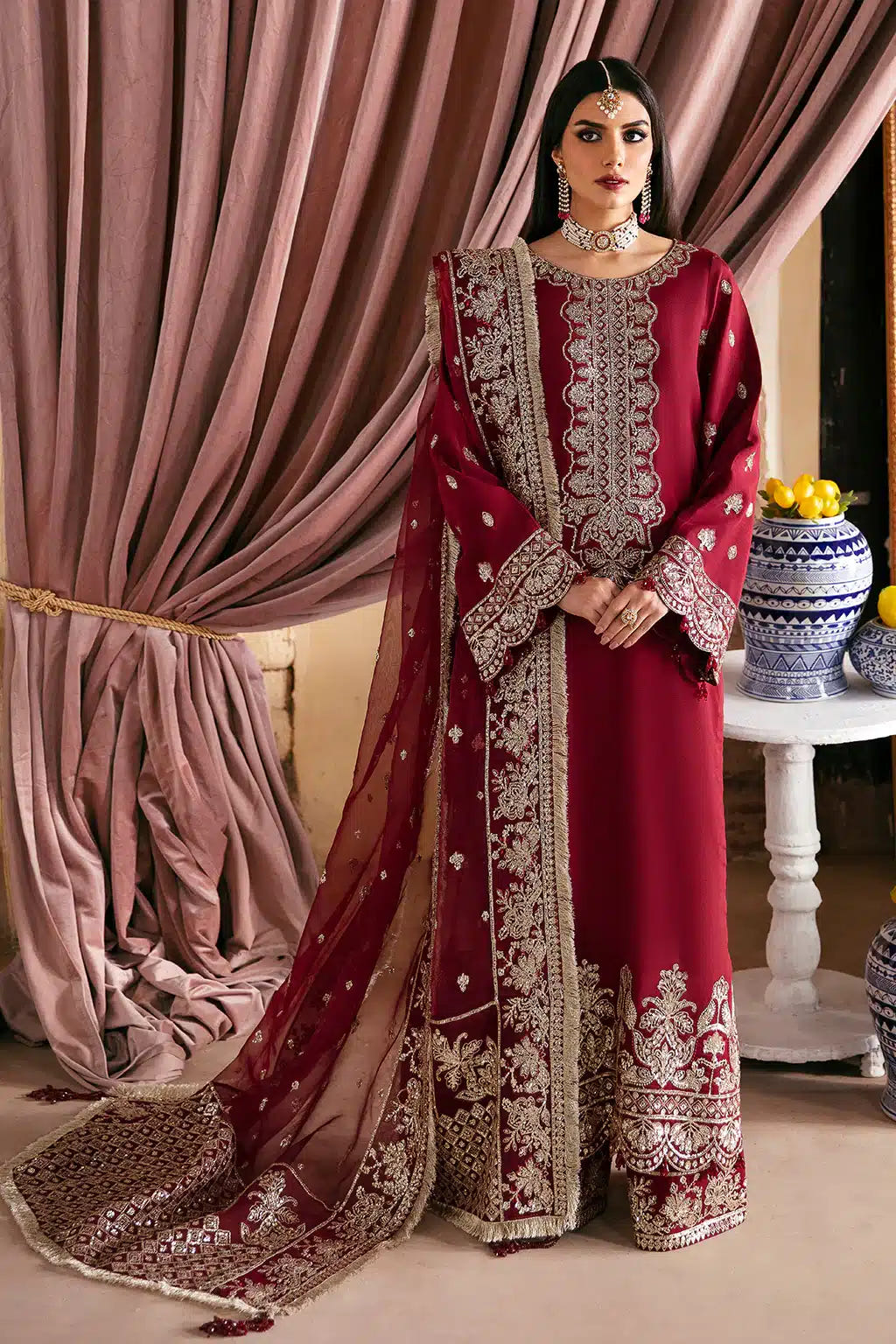 Saad Shaikh | Singhar Festive 23 | Raqs -  Saad Shaikh Formal - Original Designer Dress - House of Maryam