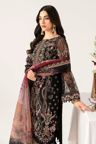 Ramsha | Minhal Organza Collection | M-1105 -  Ramsha Formal - Original Designer Dress - House of Maryam