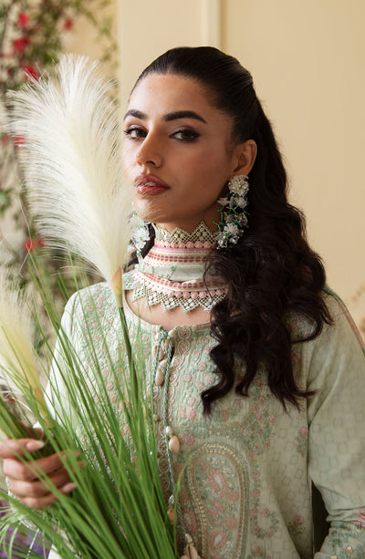Zevk | Flora Festive Lawn | BLOSSOM -  Zevk Luxury - Original Designer Dress - House of Maryam