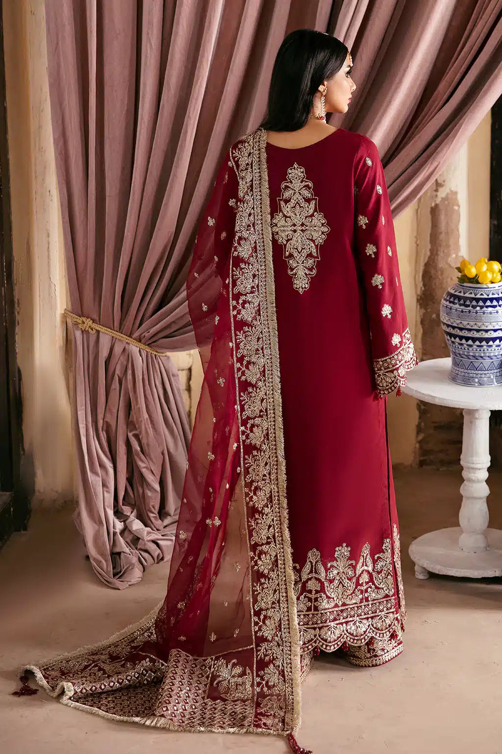 Saad Shaikh | Singhar Festive 23 | Raqs -  Saad Shaikh Formal - Original Designer Dress - House of Maryam