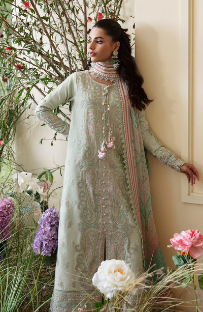 Zevk | Flora Festive Lawn | BLOSSOM -  Zevk Luxury - Original Designer Dress - House of Maryam