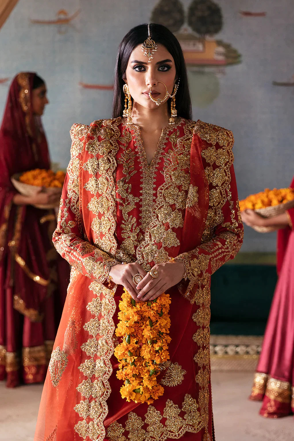 Saad Shaikh | Singhar Festive 23 | Rani -  Saad Shaikh Formal - Original Designer Dress - House of Maryam