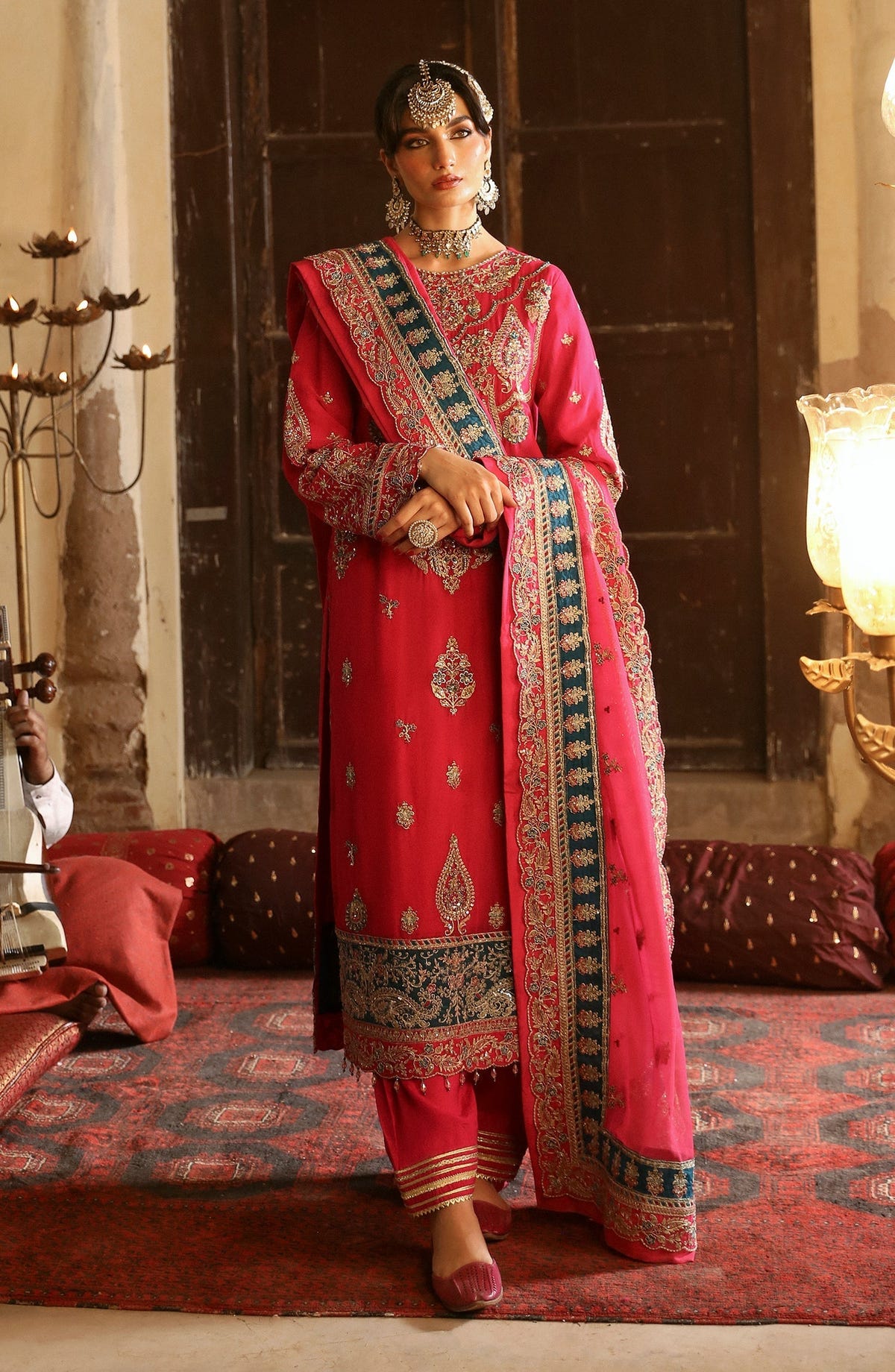 Emaan Adeel | Devdas Formals | SAANVI -  Emaan Adeel Formal - Original Designer Dress - House of Maryam