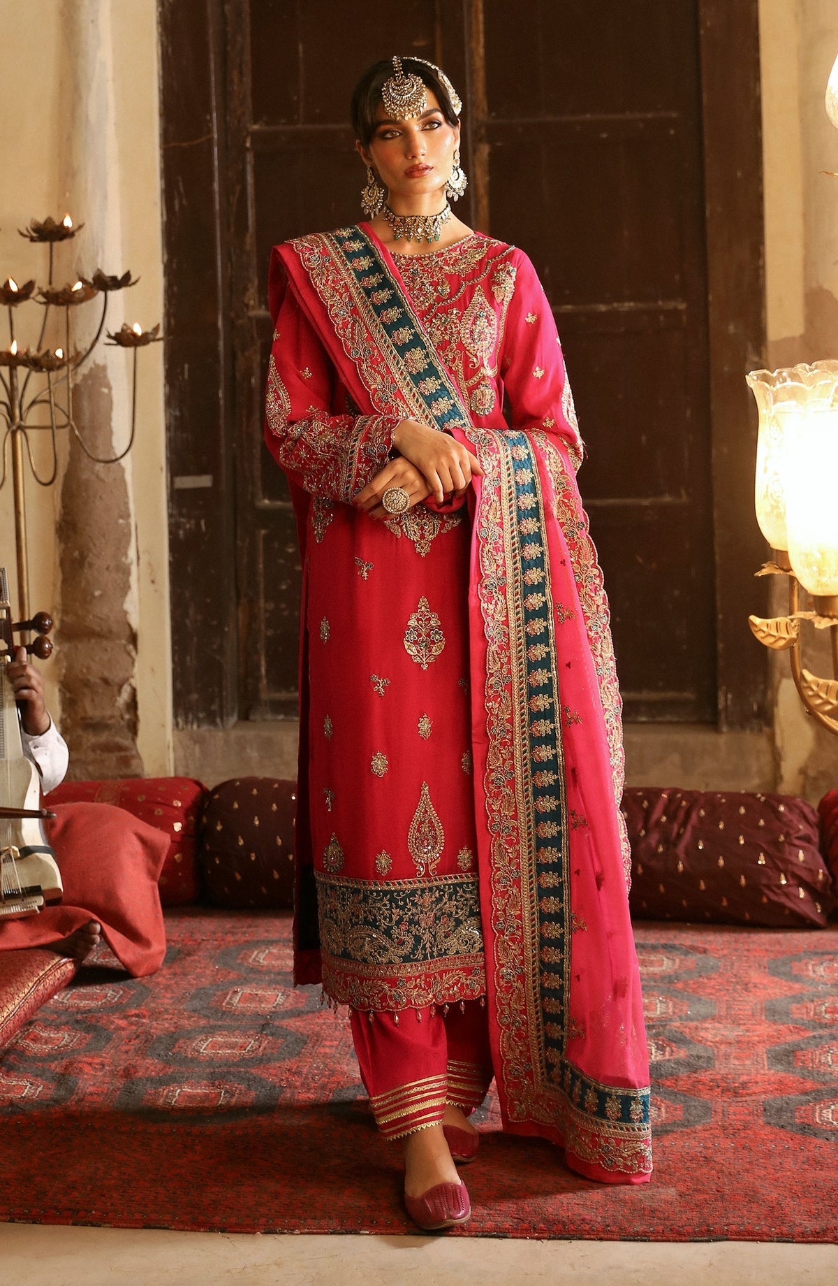 Emaan Adeel | Devdas Formals | SAANVI -  Emaan Adeel Formal - Original Designer Dress - House of Maryam