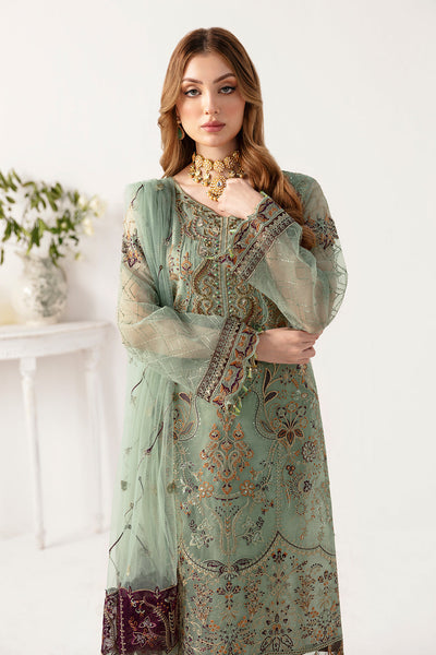 Ramsha | Minhal Organza Collection | M-1108 -  Ramsha Formal - Original Designer Dress - House of Maryam