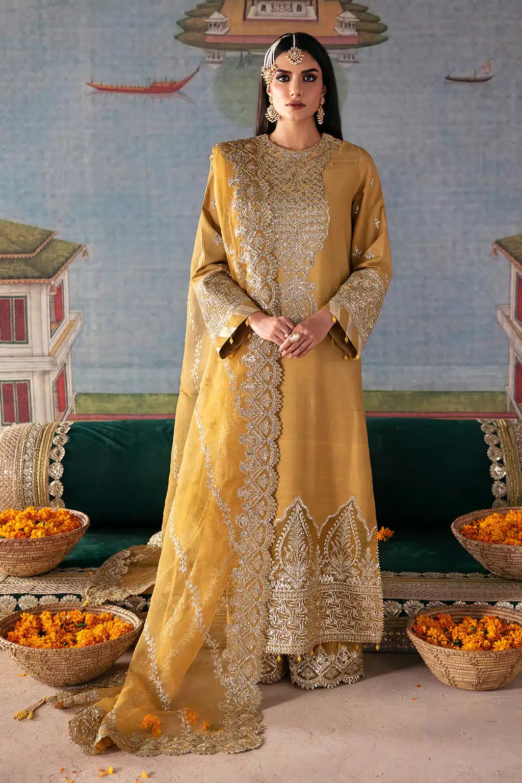 Saad Shaikh | Singhar Festive 23 | Mayal -  Saad Shaikh Formal -  House of Maryam