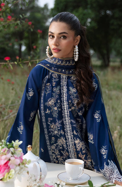 Zevk | Flora Festive Lawn | DAISY -  Zevk Luxury - Original Designer Dress - House of Maryam