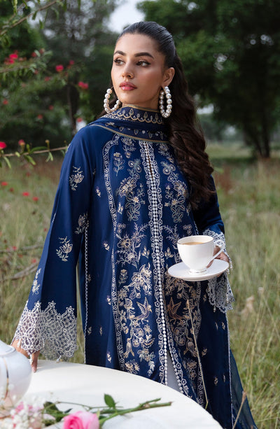 Zevk | Flora Festive Lawn | DAISY -  Zevk Luxury - Original Designer Dress - House of Maryam