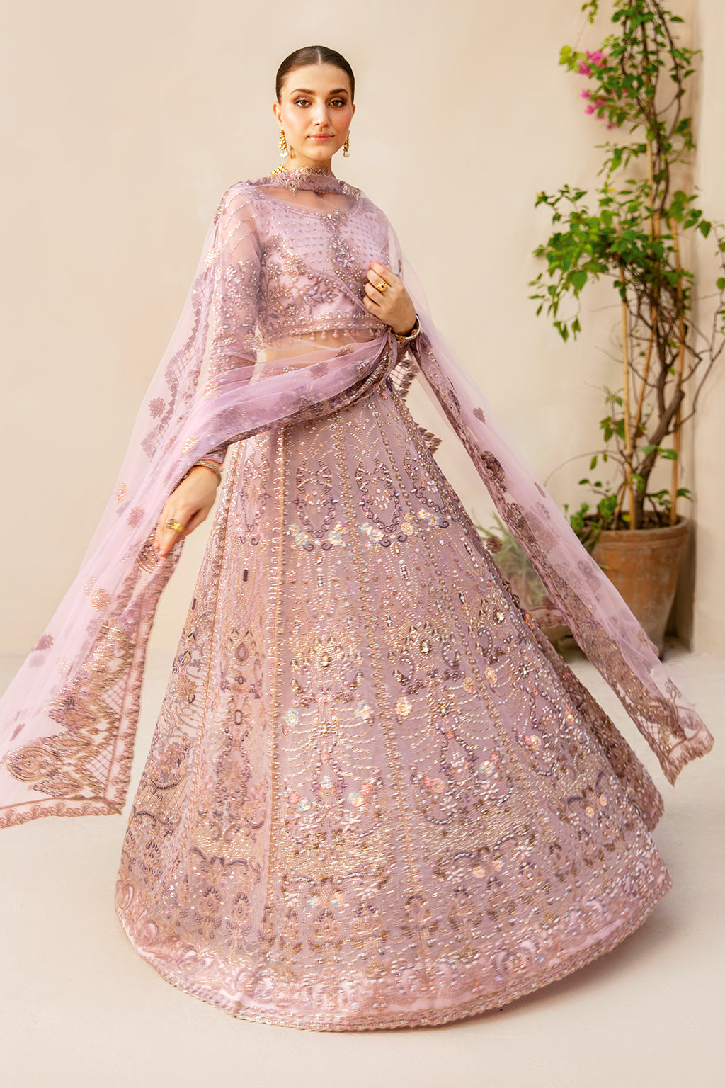Ramsha | Luxury Wedding Collection | HB-401 -  Ramsha Formal - Original Designer Dress - House of Maryam