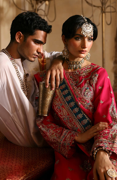 Emaan Adeel | Devdas Formals | SAANVI -  Emaan Adeel Formal - Original Designer Dress - House of Maryam