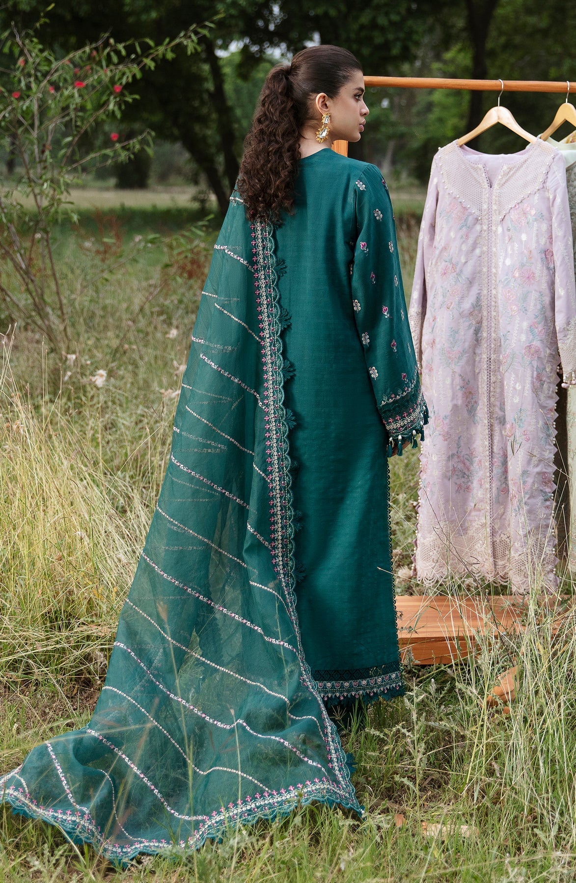 Zevk | Flora Festive Lawn | RELIC -  Zevk Luxury - Original Designer Dress - House of Maryam