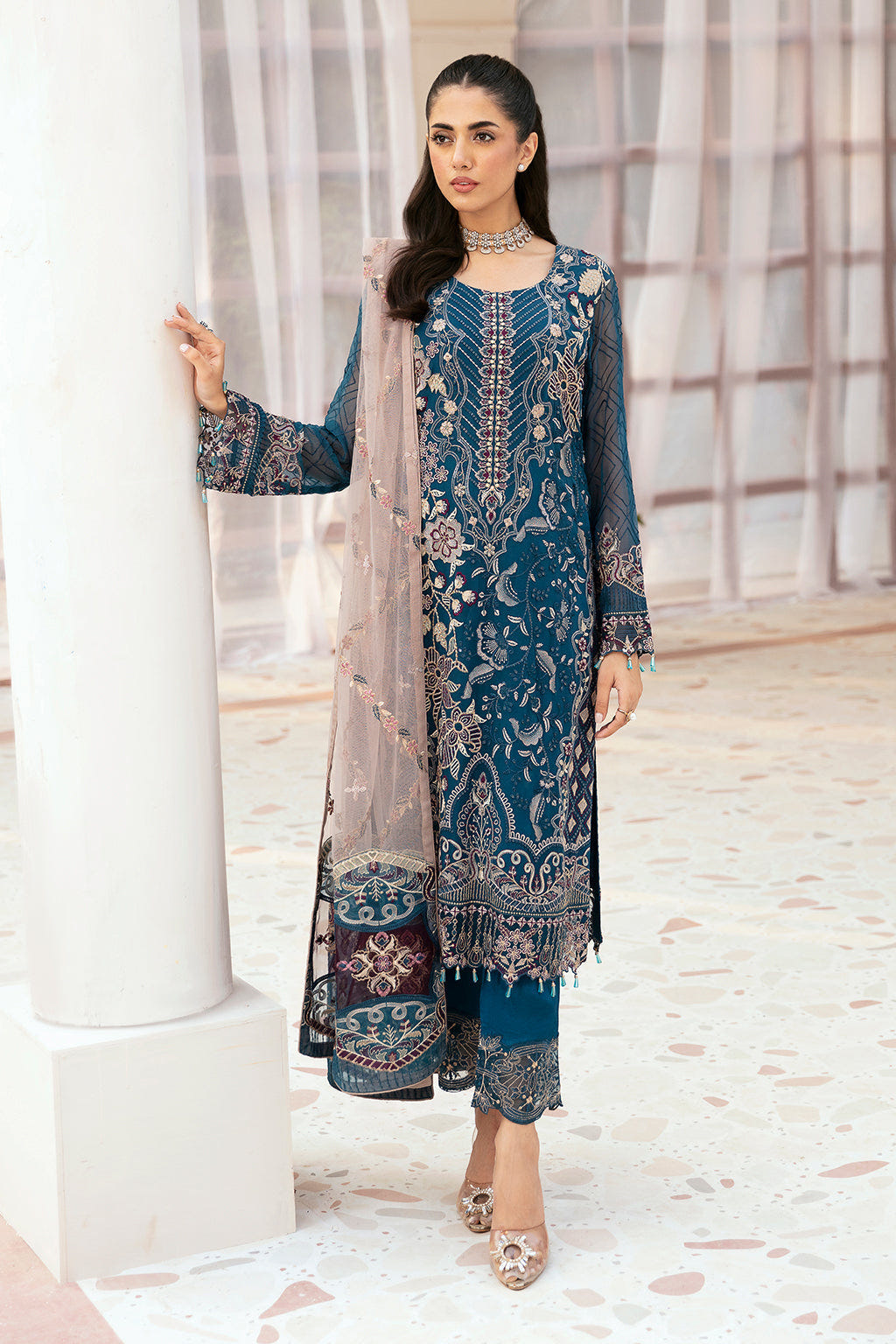 Ramsha | Ramsha Collection | F-2602 -  Ramsha Ladies Clothes - Original Designer Dress - House of Maryam
