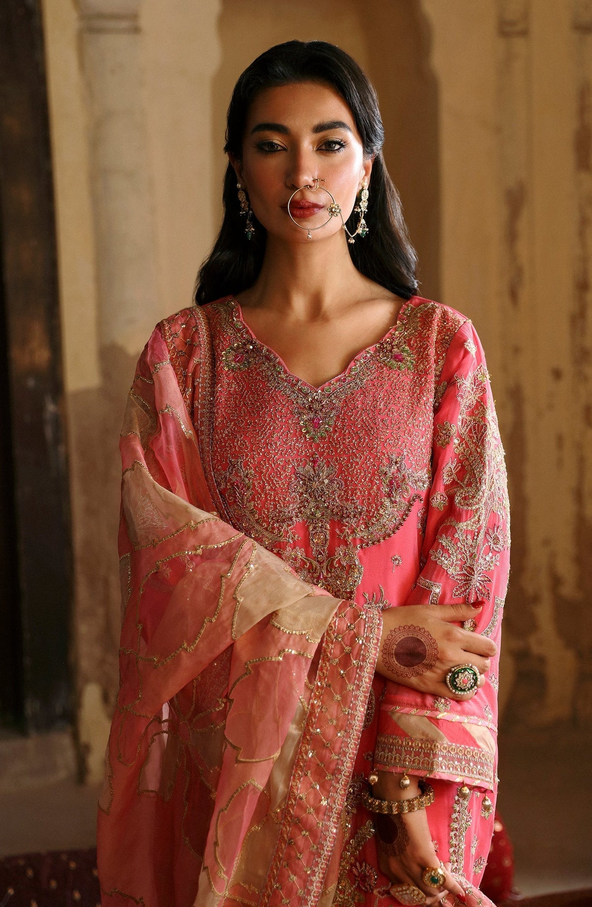 Emaan Adeel | Devdas Formals | ZAARBAKHT -  Emaan Adeel Formal - Original Designer Dress - House of Maryam