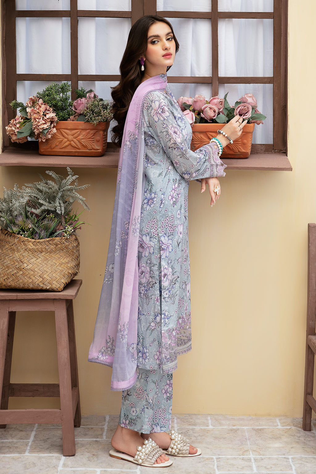 Ramsha | Rangrez Lawn Collection | N-508