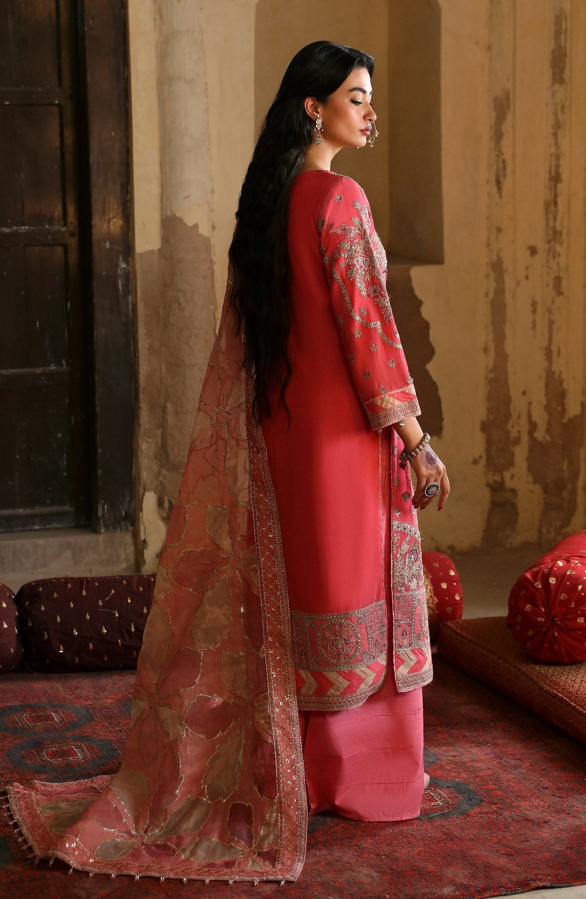 Emaan Adeel | Devdas Formals | ZAARBAKHT -  Emaan Adeel Formal - Original Designer Dress - House of Maryam