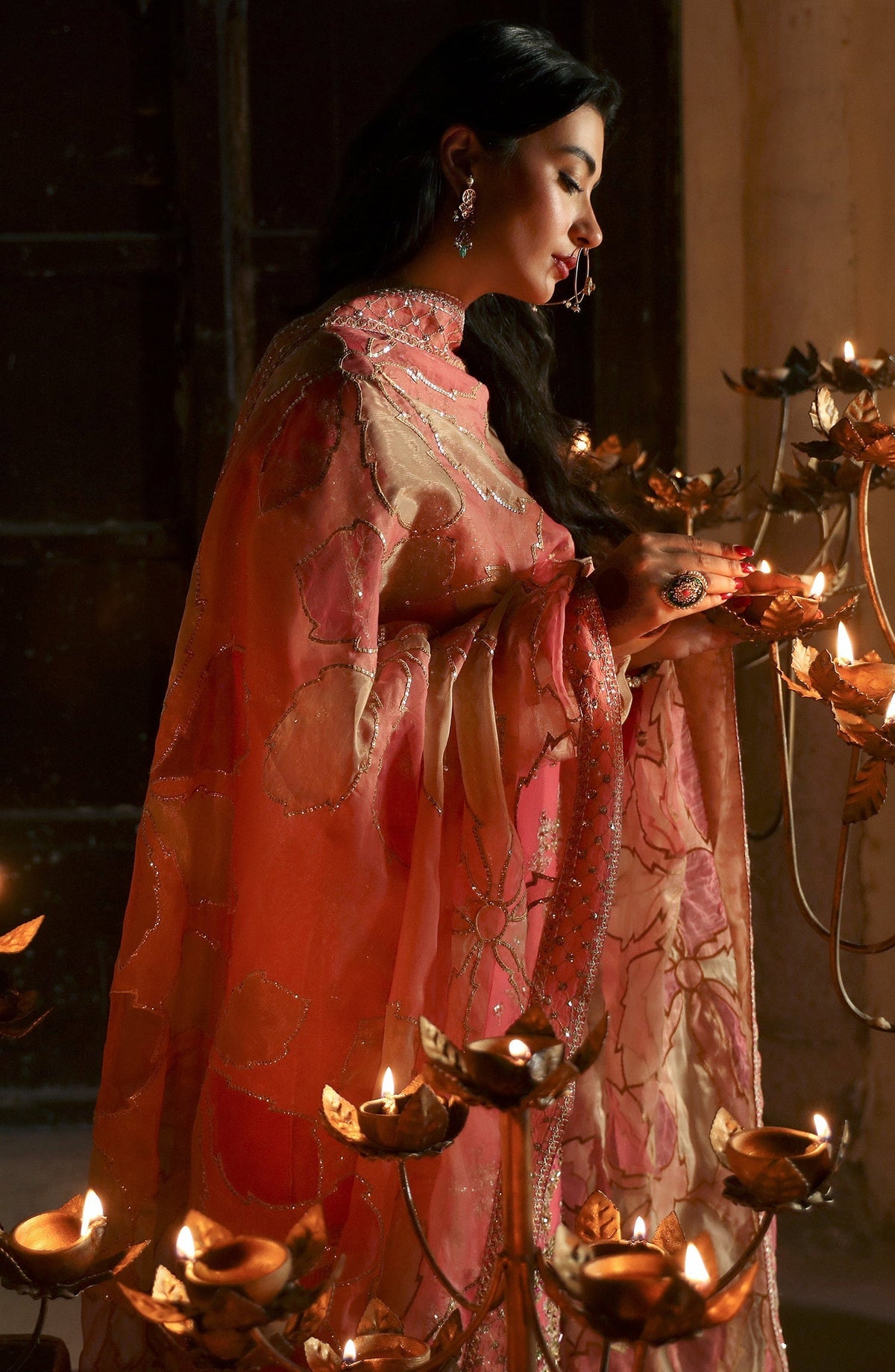 Emaan Adeel | Devdas Formals | ZAARBAKHT -  Emaan Adeel Formal - Original Designer Dress - House of Maryam
