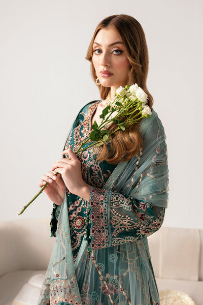 Ramsha | Minhal Organza Collection | M-1101 -  Ramsha Formal - Original Designer Dress - House of Maryam
