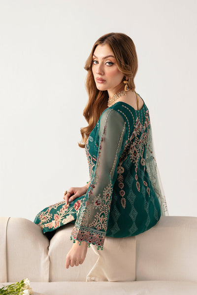 Ramsha | Minhal Organza Collection | M-1101 -  Ramsha Formal - Original Designer Dress - House of Maryam