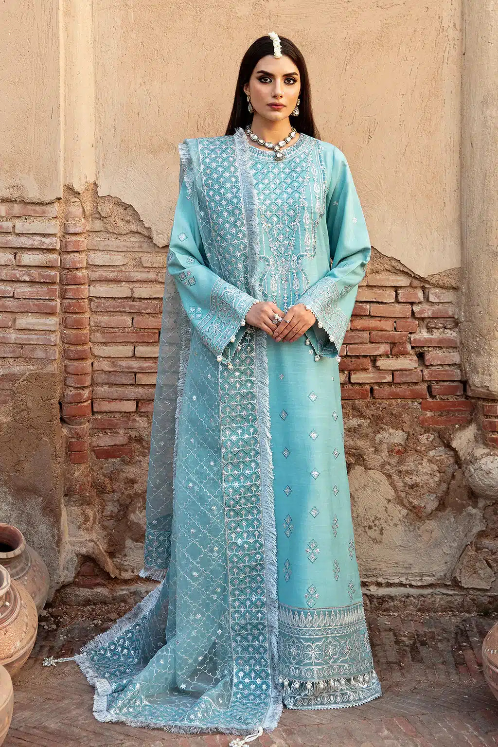 Saad Shaikh | Singhar Festive 23 | Zahra -  Saad Sheikh Formal - Original Designer Dress - House of Maryam