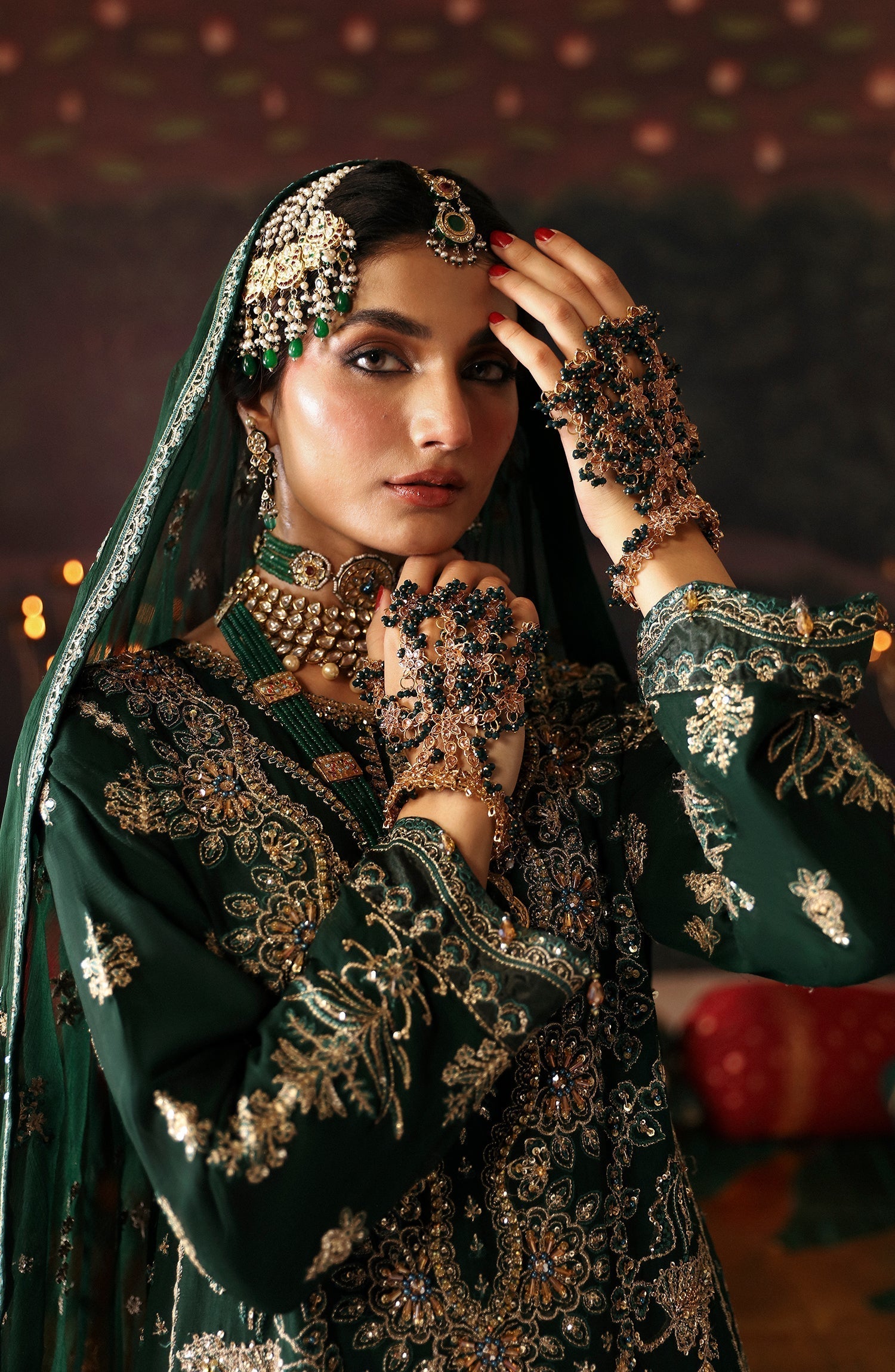 Emaan Adeel | Devdas Formals | BAIGAM BANO by Designer Emaan Adeel - House of Maryam - Pakistani Designer Ethnic Wear in {{ shop.shopifyCountryName }}