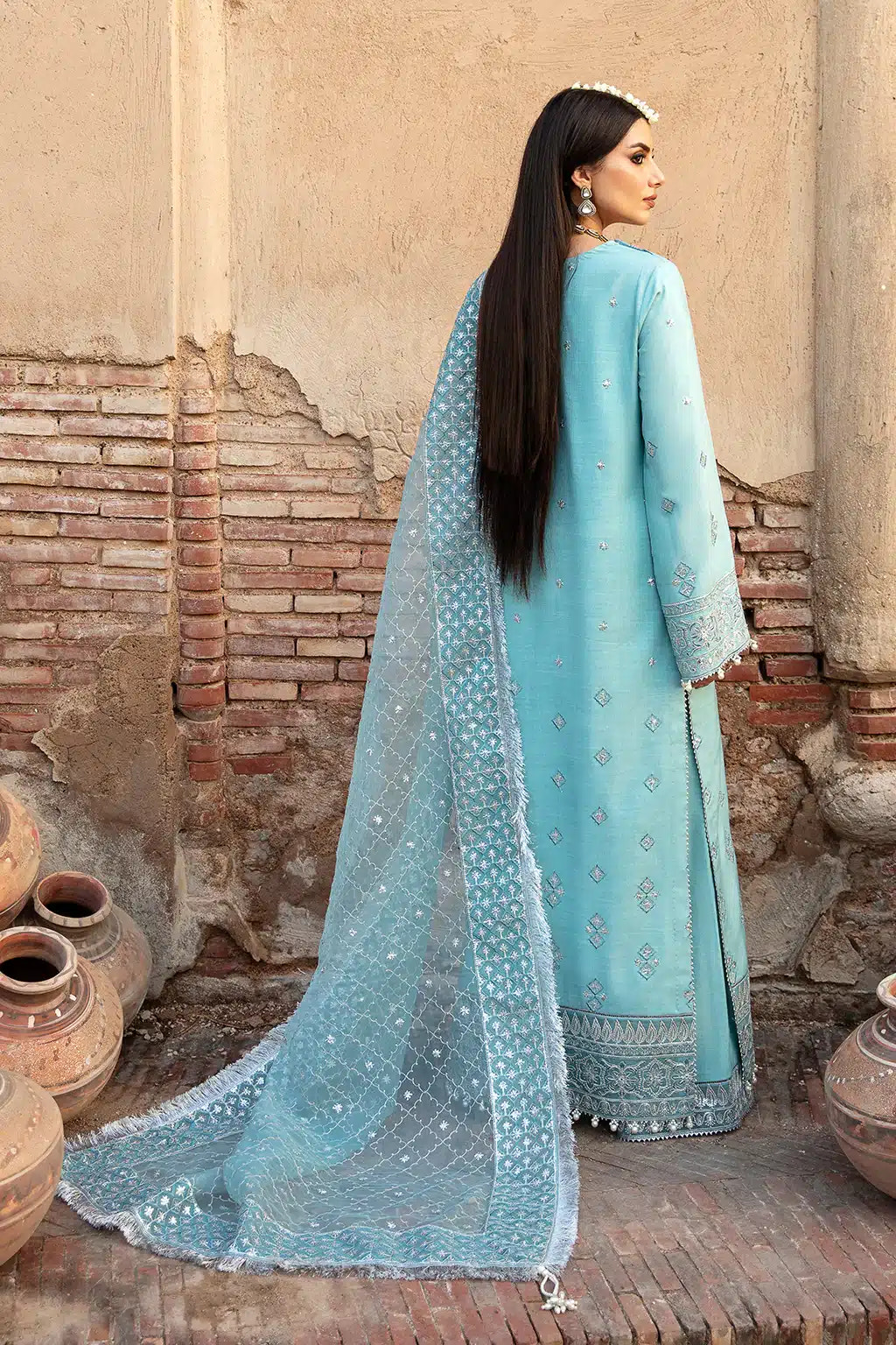 Saad Shaikh | Singhar Festive 23 | Zahra -  Saad Sheikh Formal - Original Designer Dress - House of Maryam