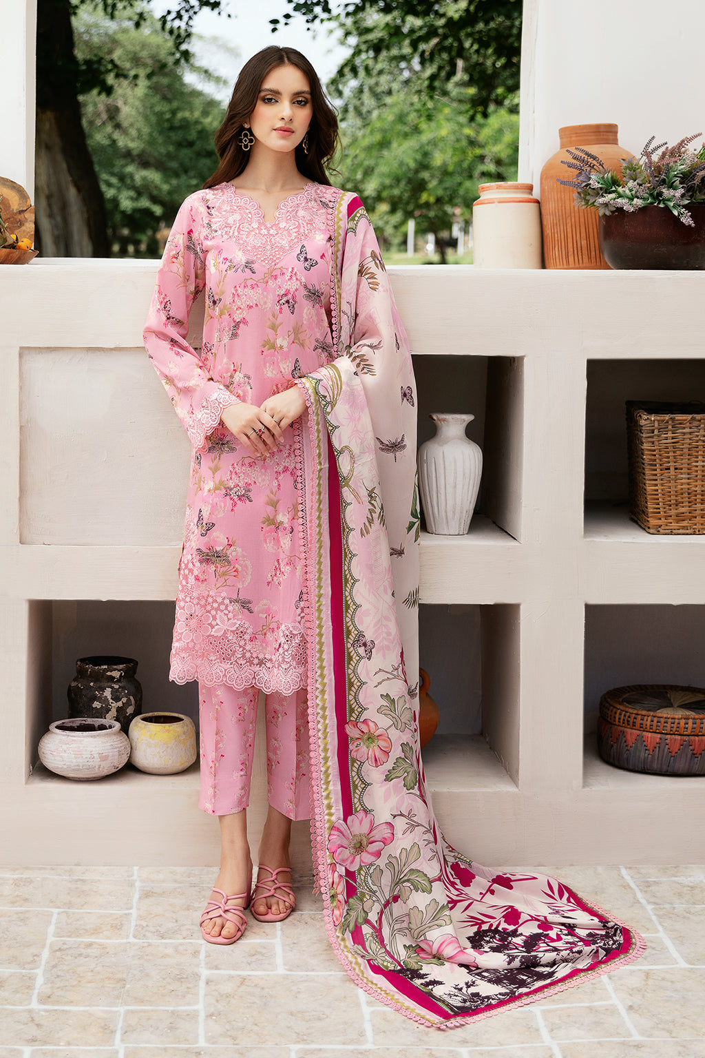 Ramsha | Rangrez Lawn Collection | N-502