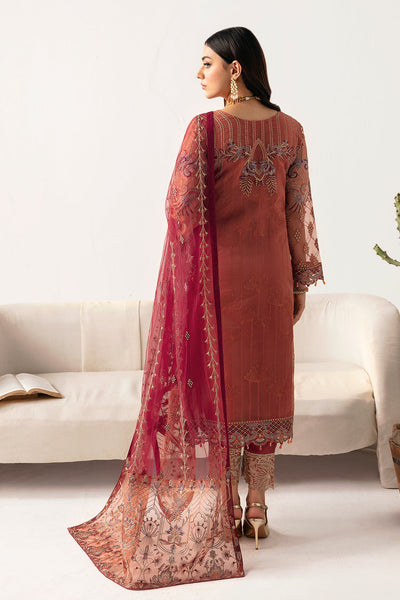 Ramsha | Minhal Organza Collection | M-1103 -  Ramsha Formal - Original Designer Dress - House of Maryam