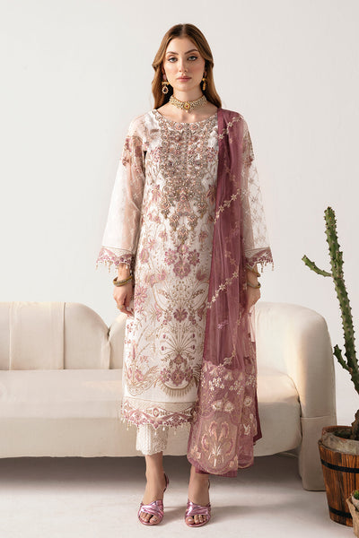 Ramsha | Minhal Organza Collection | M-1102 -  Ramsha Formal - Original Designer Dress - House of Maryam